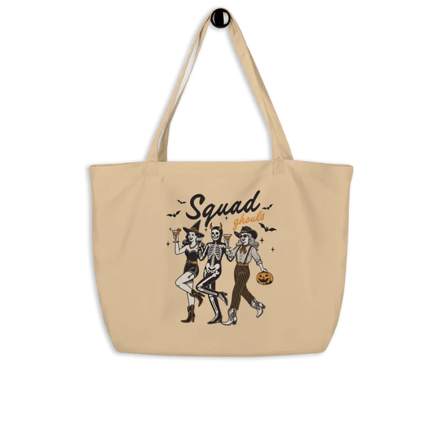 Squad Ghouls Halloween Tote Bag product image (8)