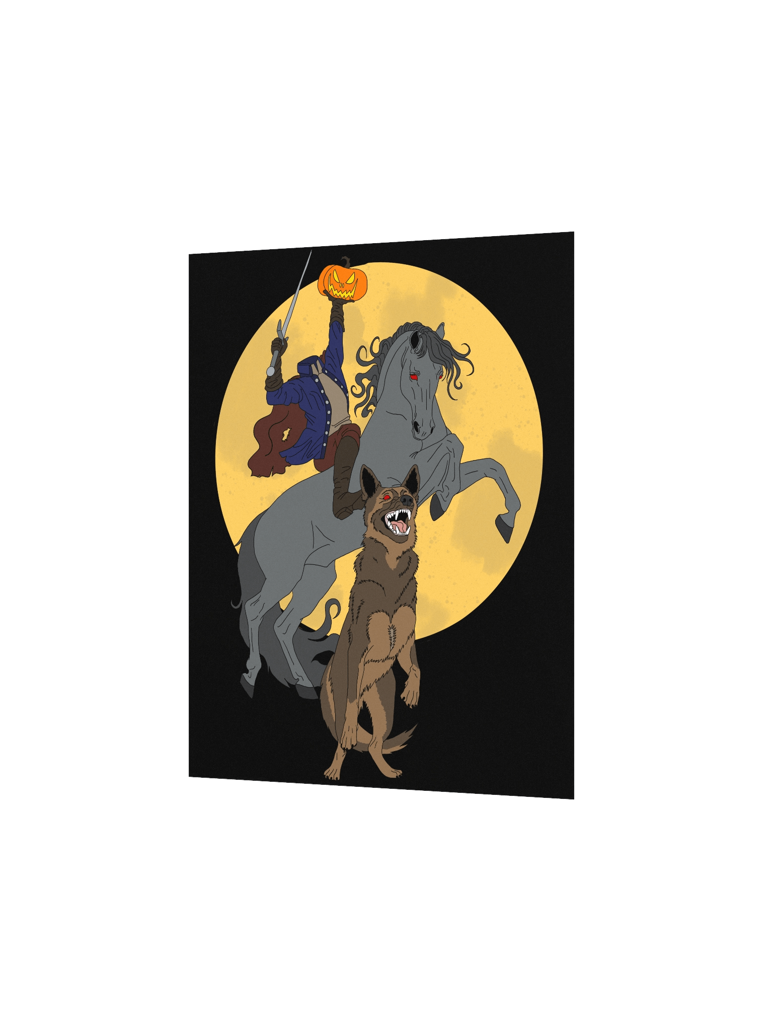 The Horseman Brought Backup Matte Poster product image (2)