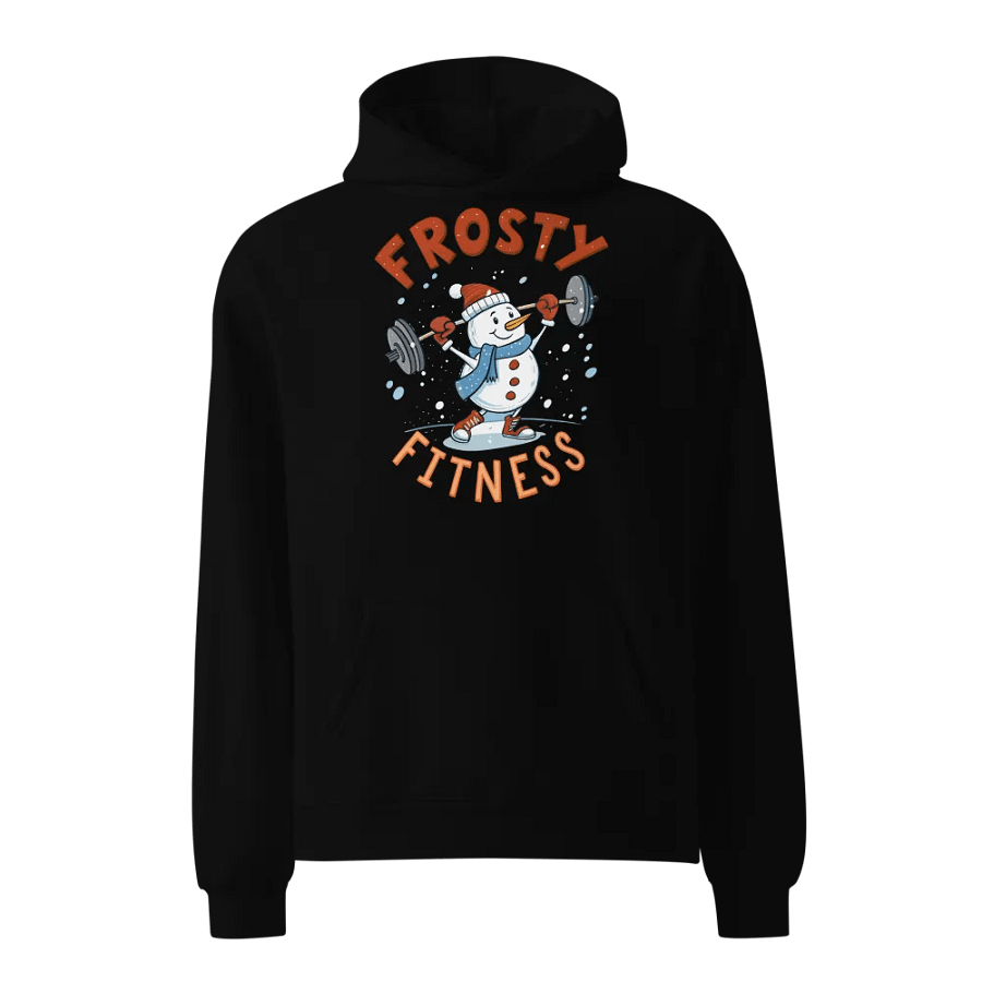 Frosty Fitness Snowman Hoodie product image (5)