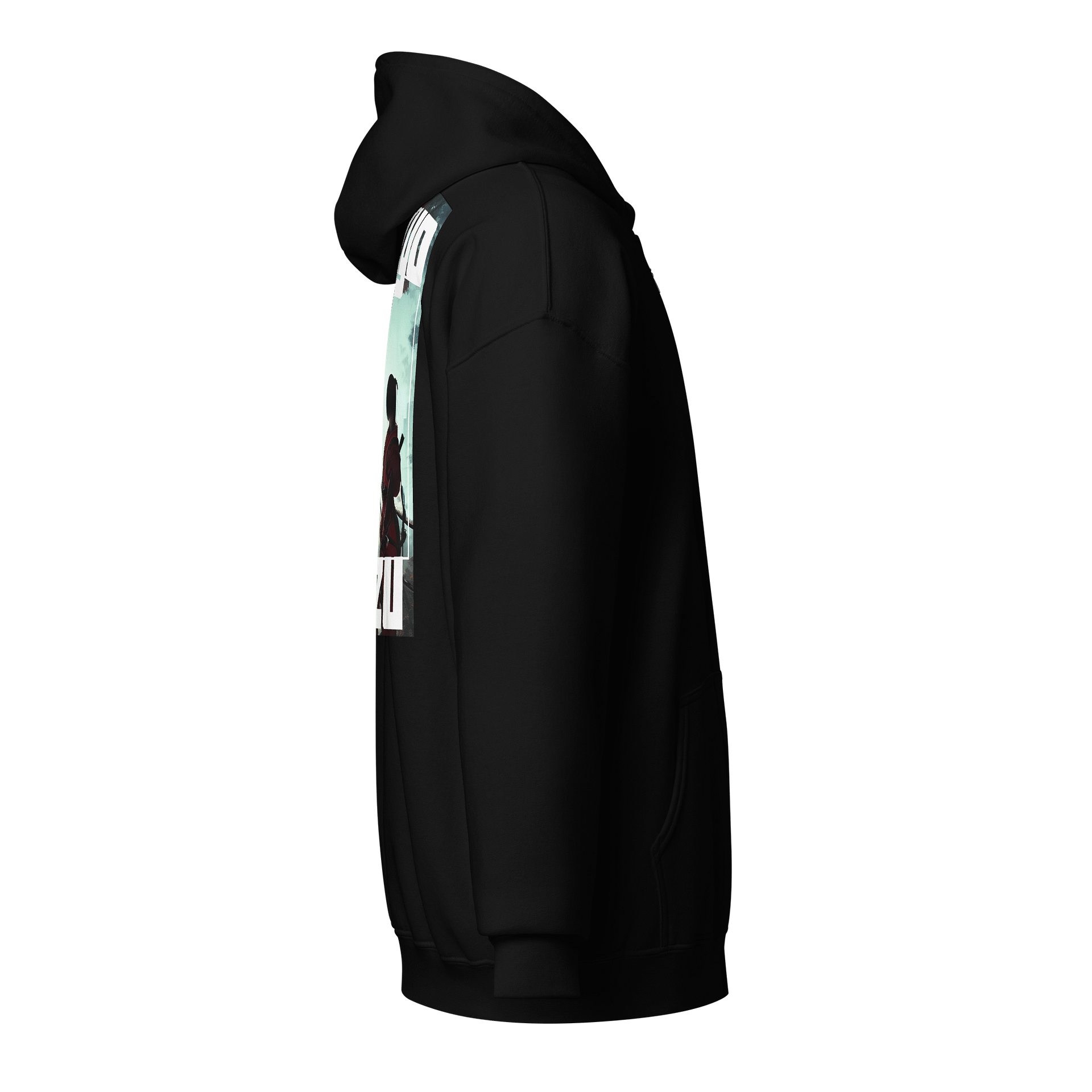 Japanese Female Warrior Unisex Hoodie Zip product image (3)