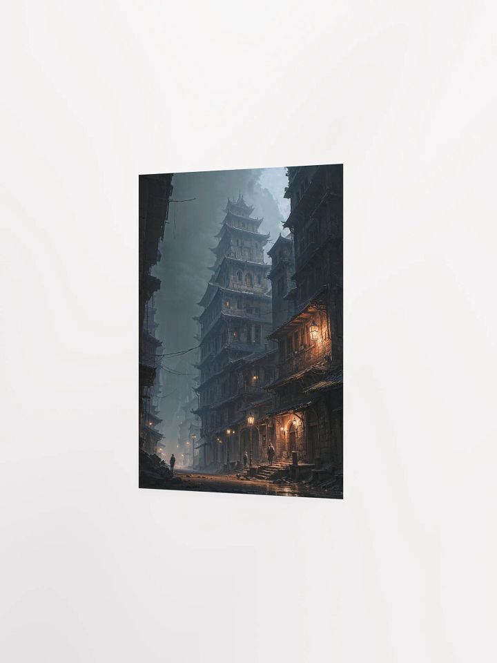 Whispers of the Forgotten Pagoda Matte Poster product image (8)