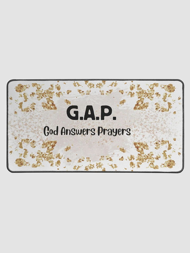 God Answers Prayers Desk Pad Gold product image (1)