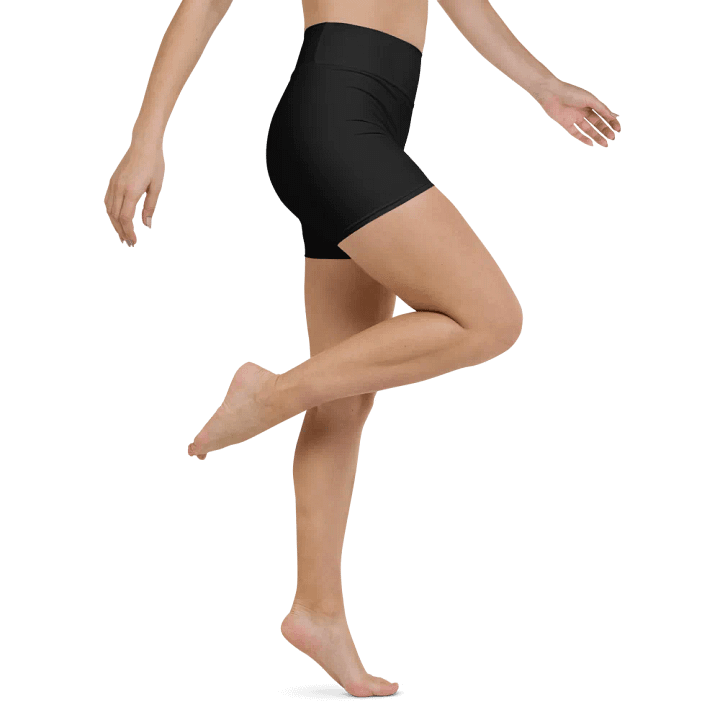 Black Yoga Shorts product image (1)