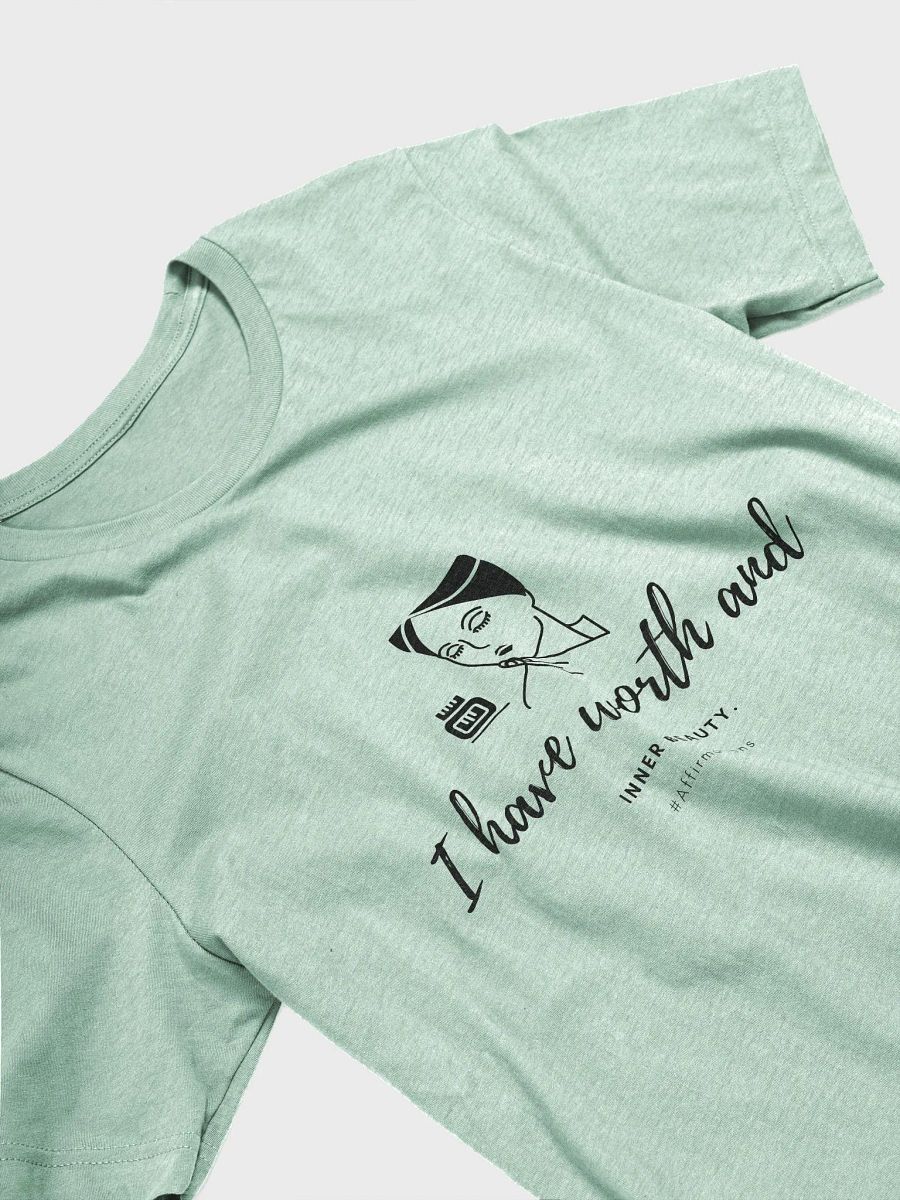 I have worth Dark Unisex Super soft T-Shirt product image (14)
