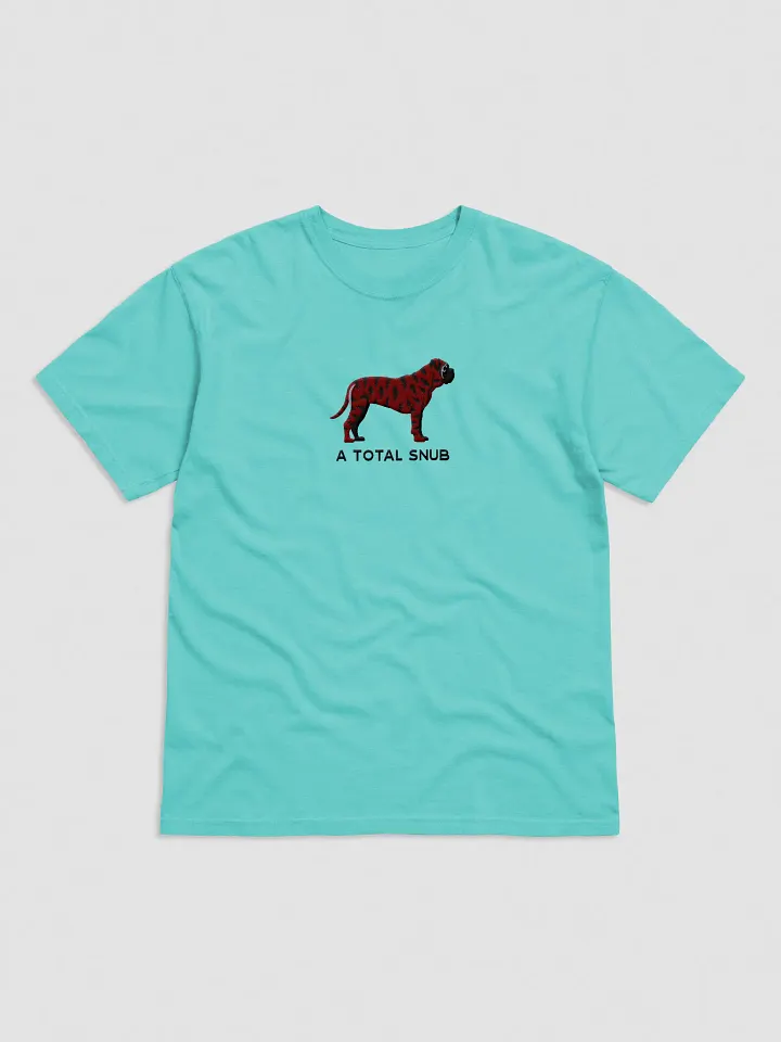 A Total Snub T-Shirt(Embroidered) of an English Mastiff(Brindle) product image (25)
