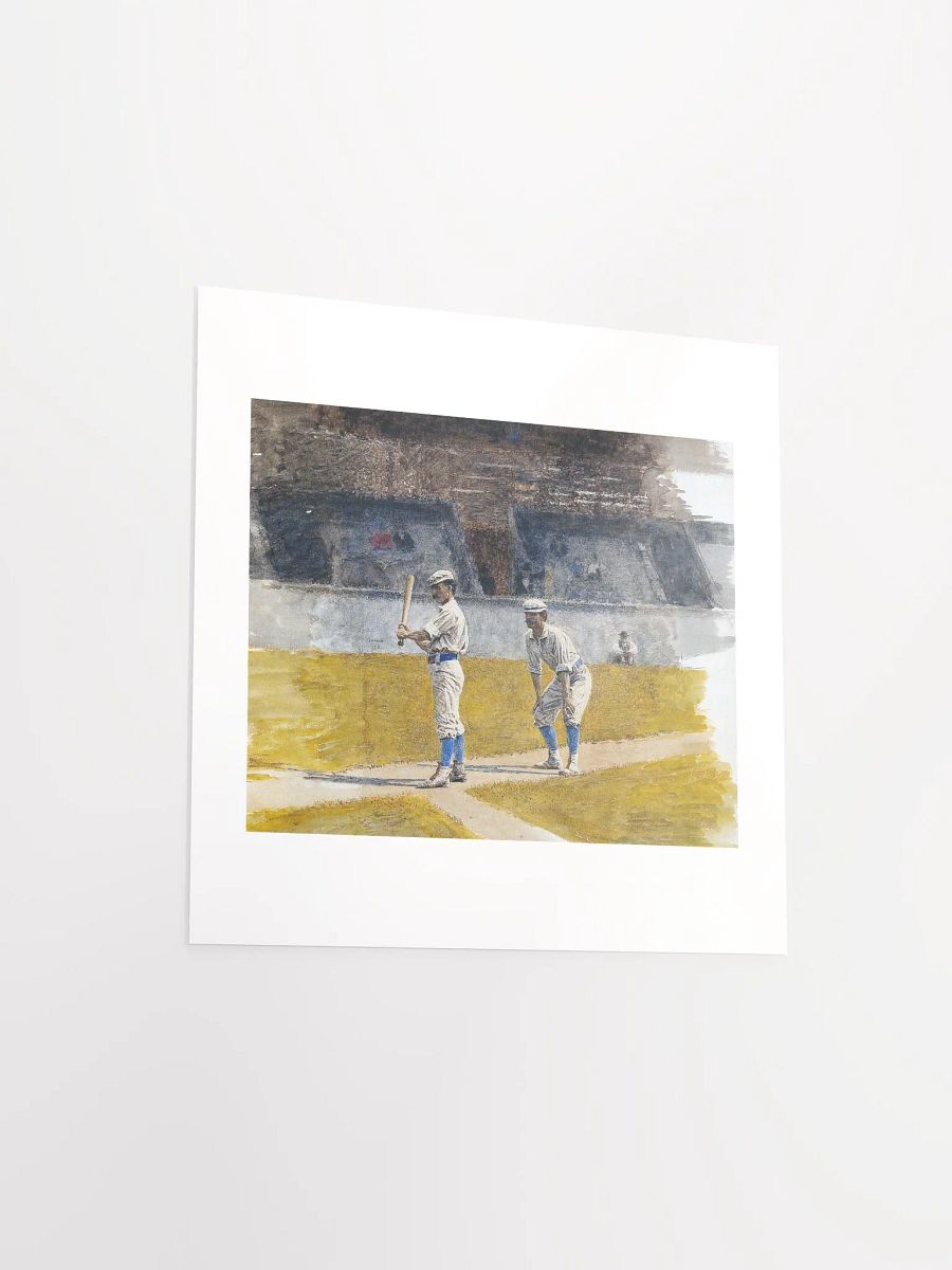 Baseball Players Practicing by Thomas Eakins - Print product image (4)