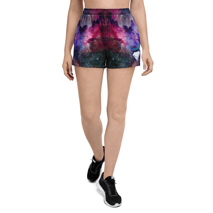 Sportshorts mit Allover-Print für Unisex, Galaxy1 product image (1)