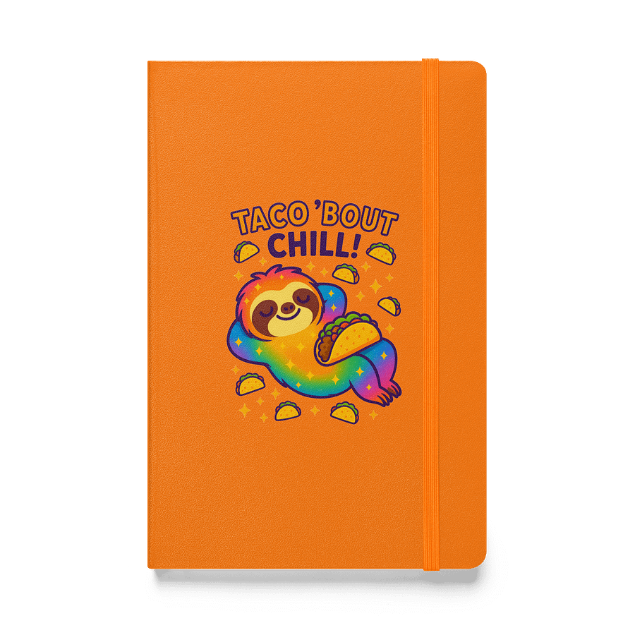 Taco 'Bout Chill – Funny Sloth Taco Journal | Sloths Having Snacks Collection product image (1)