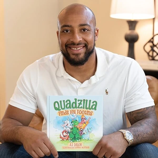 Autographed Quadzilla Finds His Footing Childrens Book product image (2)