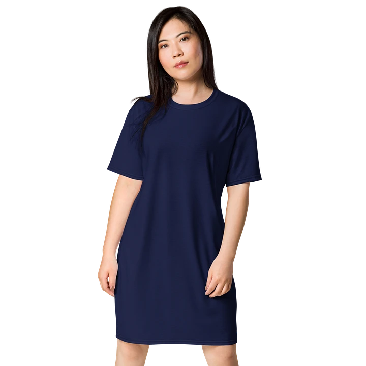 Midnight Vibes Atleisure T-Shirt Dress product image (1)