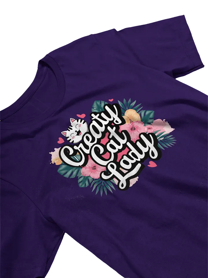 Creaty Cat Lady Tee product image (2)