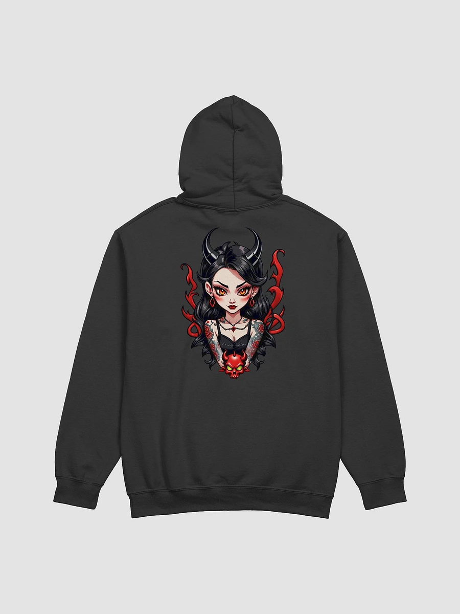 Tattooed Devil Girl Back print hoodie product image (32)