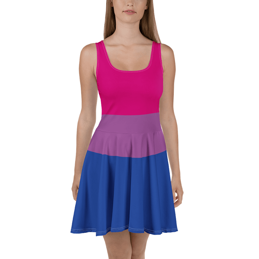 Bisexual Pride Flag Skater Dress product image (2)