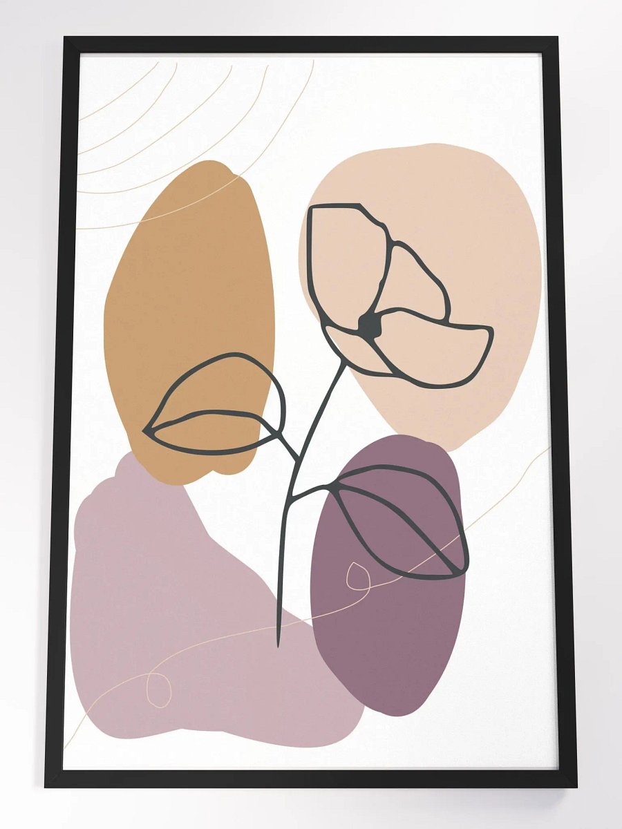Vibrant Ayous Wood Framed Matte Poster product image (2)