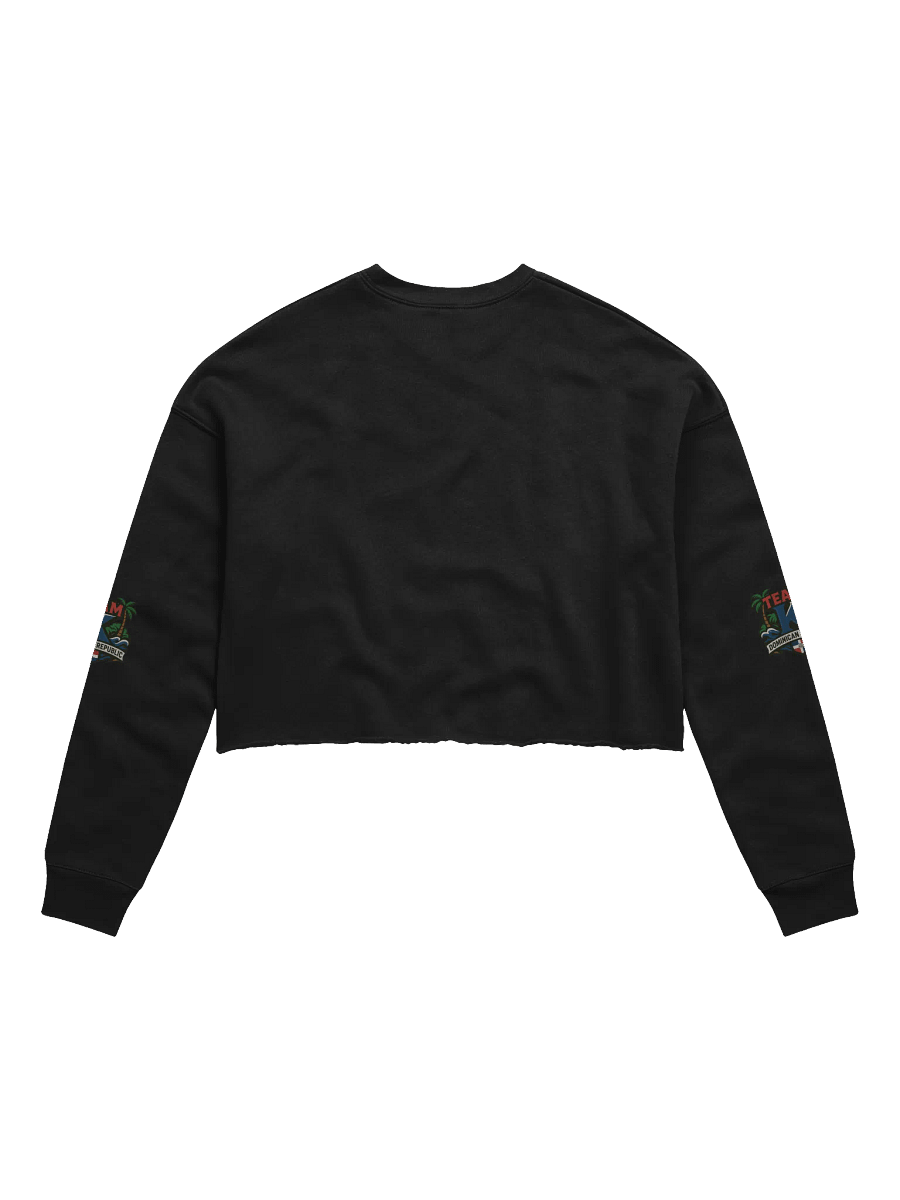 TEAM K Dominican Republic Crop Sweatshirt product image (5)
