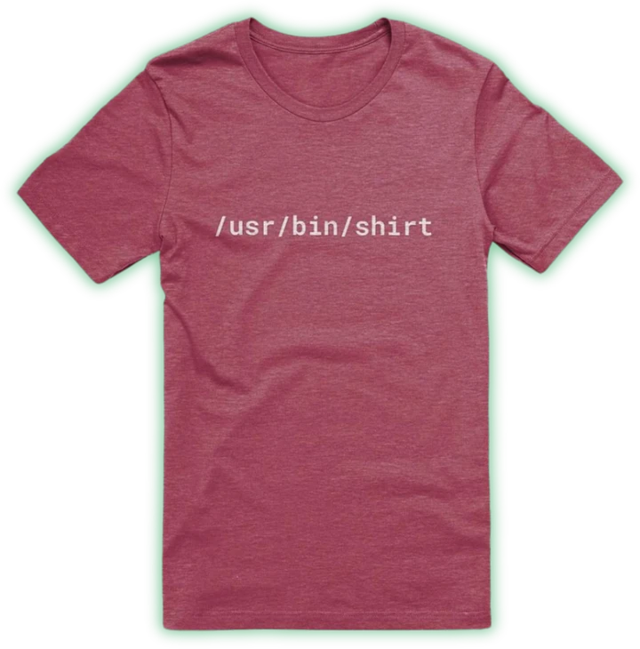 /usr/bin/shirt T-Shirt product image (1)