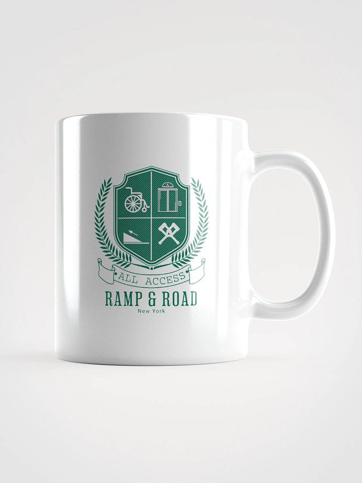 Ramp x Road White Glossy Mug product image (1)