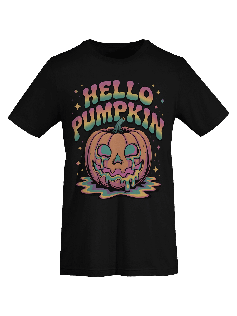 Melting Pumpkin Hello T-Shirt product image (7)