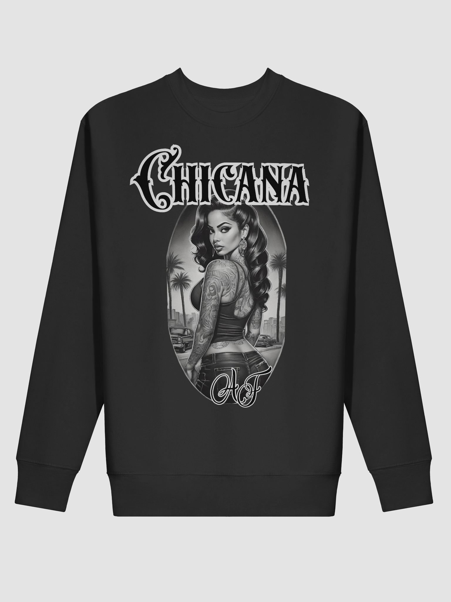 Chicana AF Cityscape Sweatshirt product image (9)