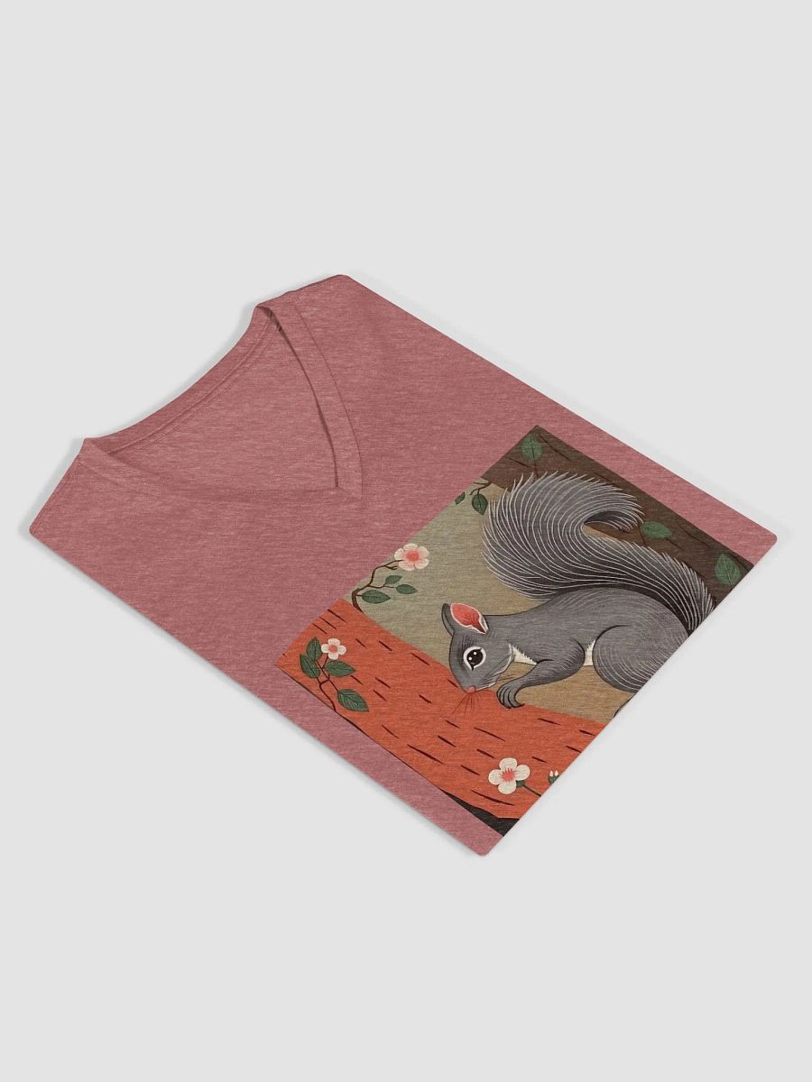 Sophisticated Comfort V-Neck Tee Early 1900s painting style product image (4)