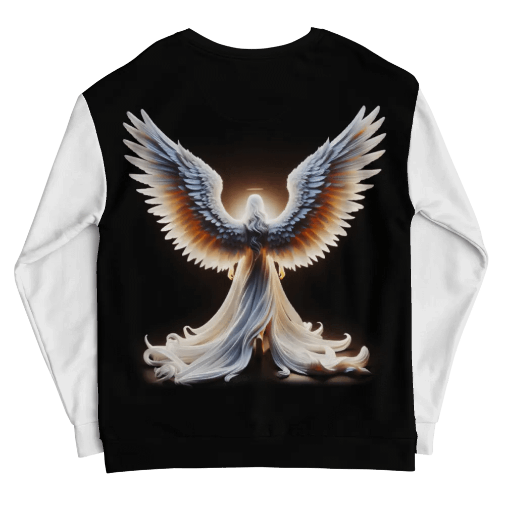 A White Angel and Cross - Unisex Sweatshirt #2 product image (10)