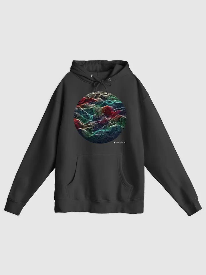 CIRCLE OF LIFE BLACK HOODIE product image (1)