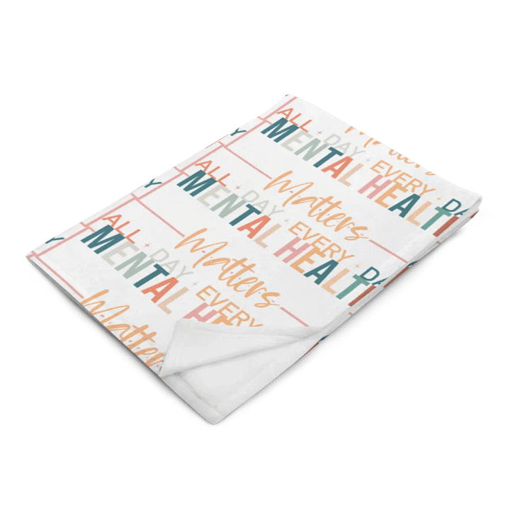 Mental Health Matters Blanket product image (2)