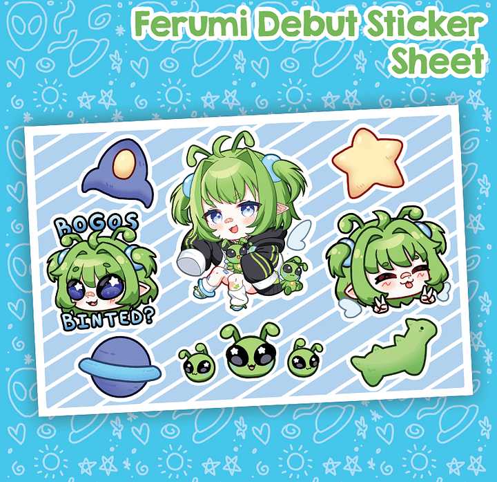 Ferumi Sticker Sheet [PREORDER] product image (1)