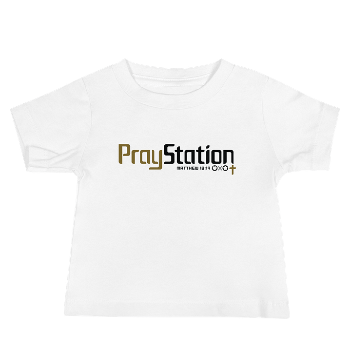 LXA PrayStation Baby Tee | Love X Aloha - Faith Collection | Premium Christian Apparel product image (2)