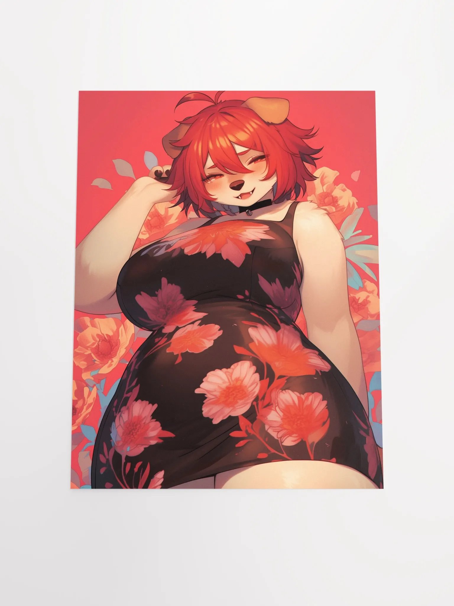 Flirtatious Dog Matte Poster product image (8)