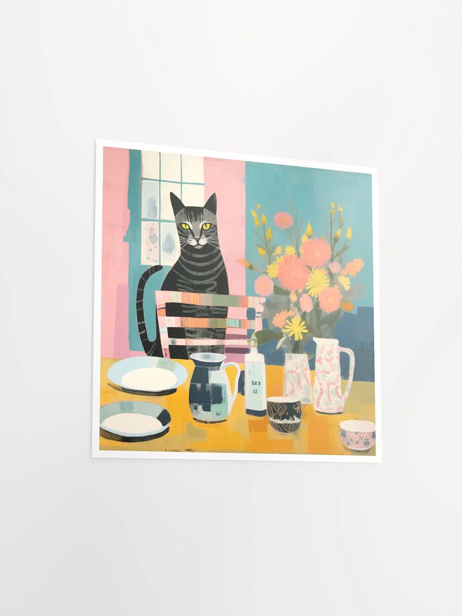 Art2401-18 Eclectic Cat Still Life - Art Print product image (12)