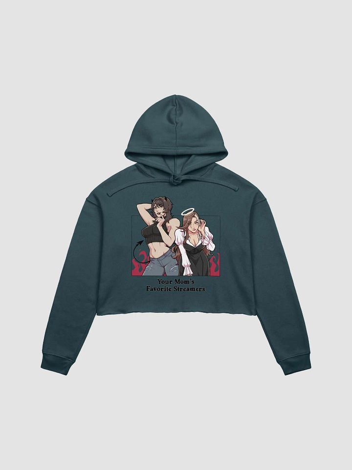 Your Mom's Favorite Streamers Crop Hoodie product image (3)