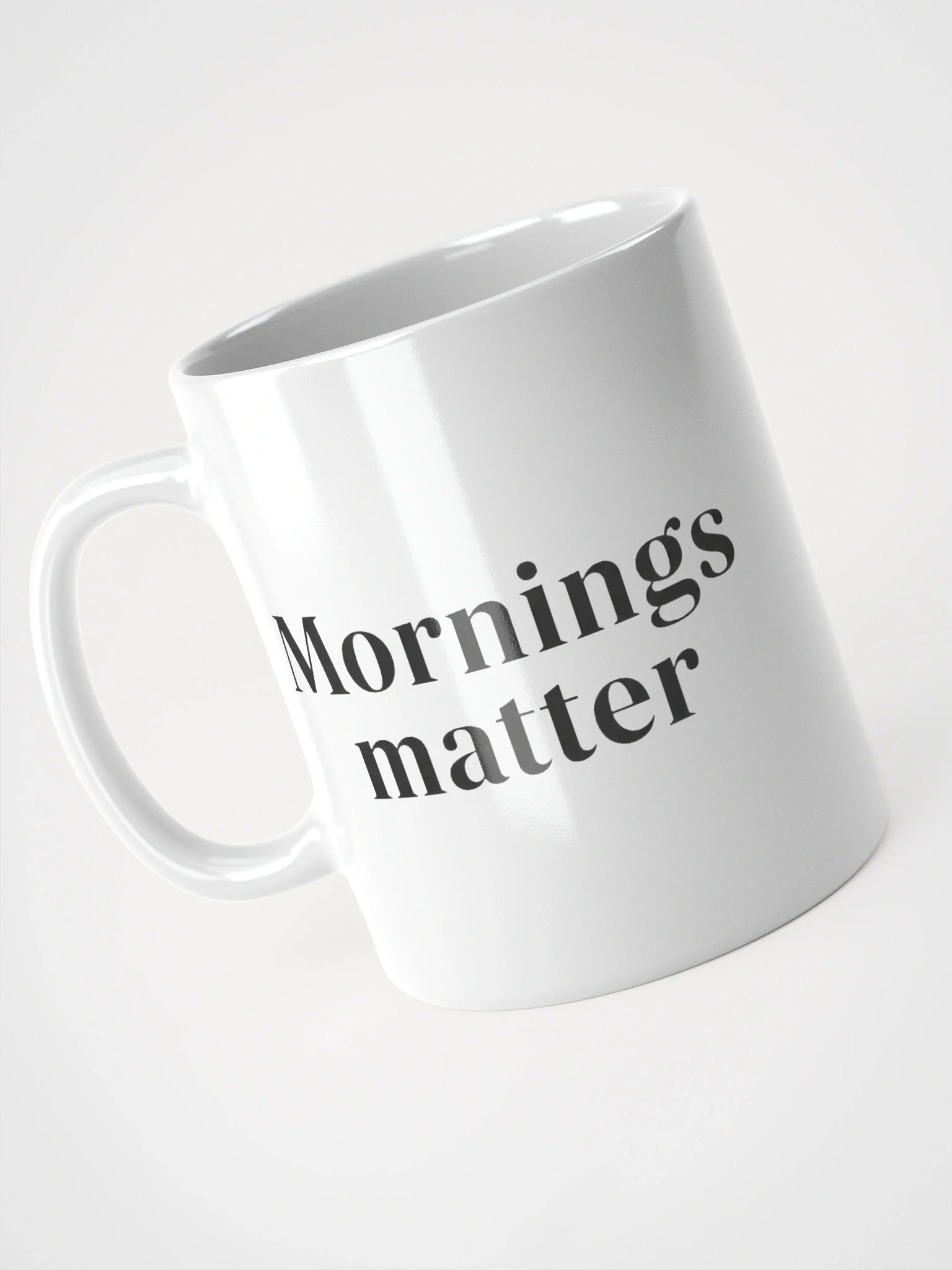 Mornings Matter Mug – Inspirational Coffee Cup to Kickstart Your Day | Premium Ceramic, Perfect Gift product image (4)