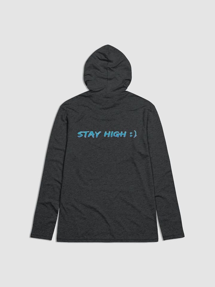 Stay High Stay High District Lightweight Hoodie (Blue Text) product image (3)