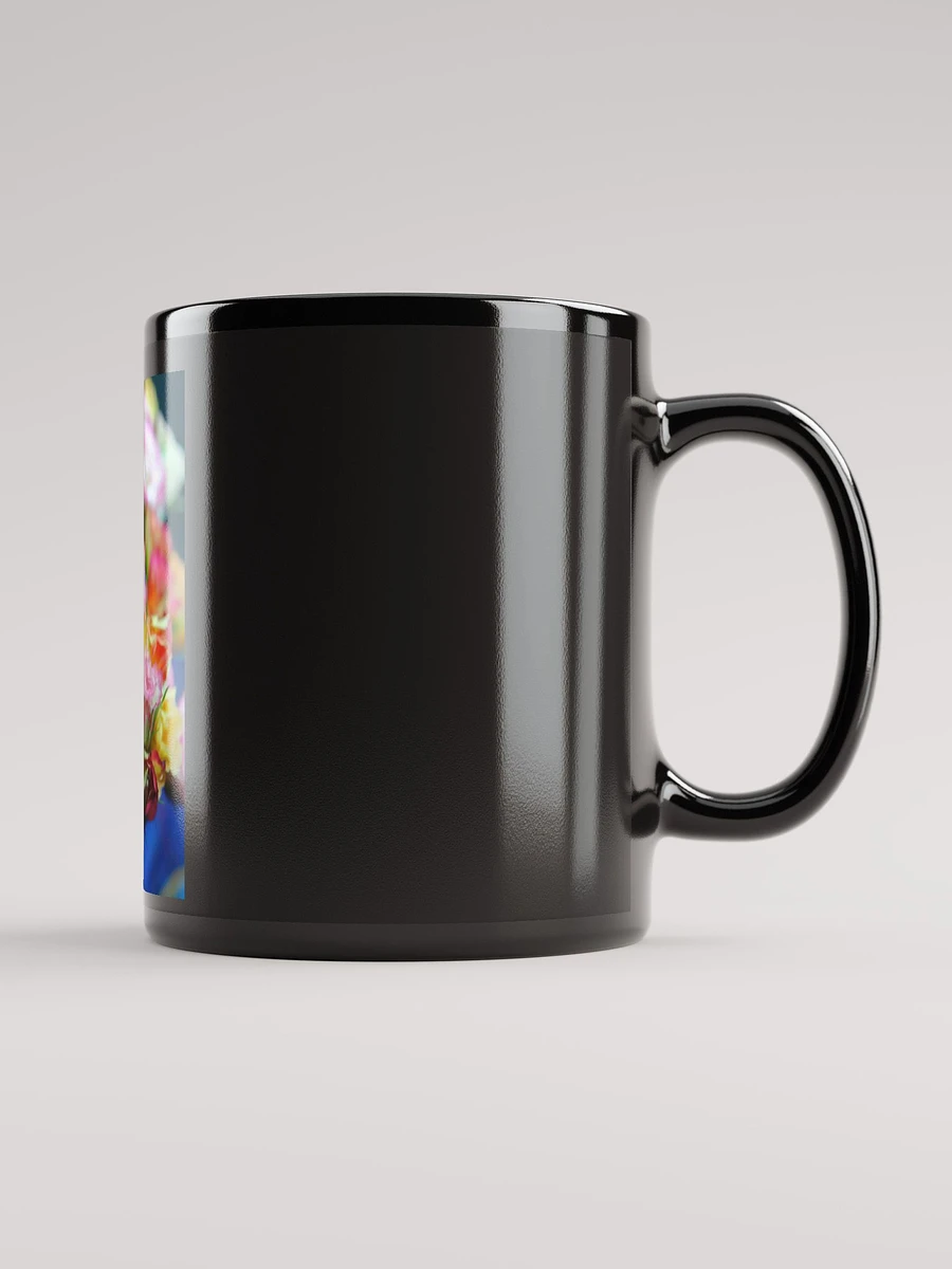 Flowers 260 Black Coffee Mug product image (2)