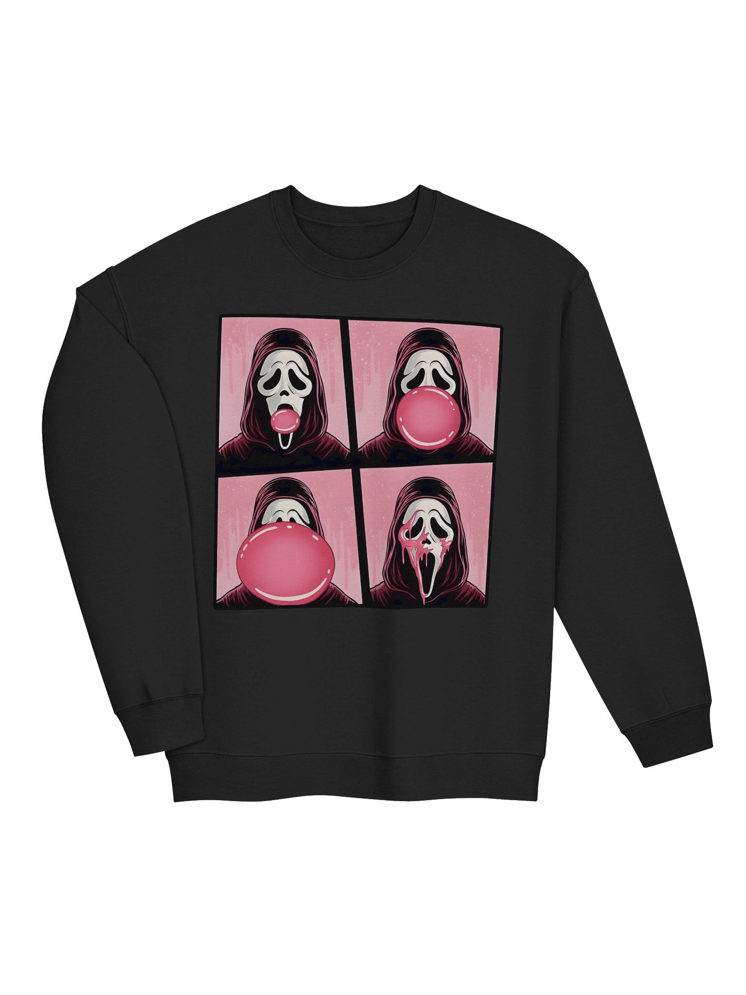 'Bubblegum Ghost Face' Crewneck Sweatshirt product image (22)