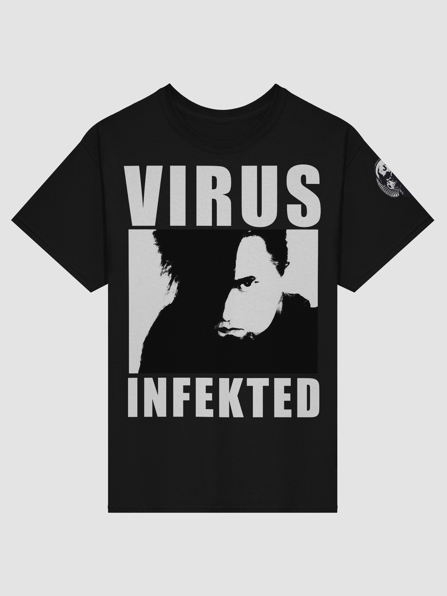 A FLOCK OF VIRUS INFEKTED HEAVYWEIGHT TEE product image (1)