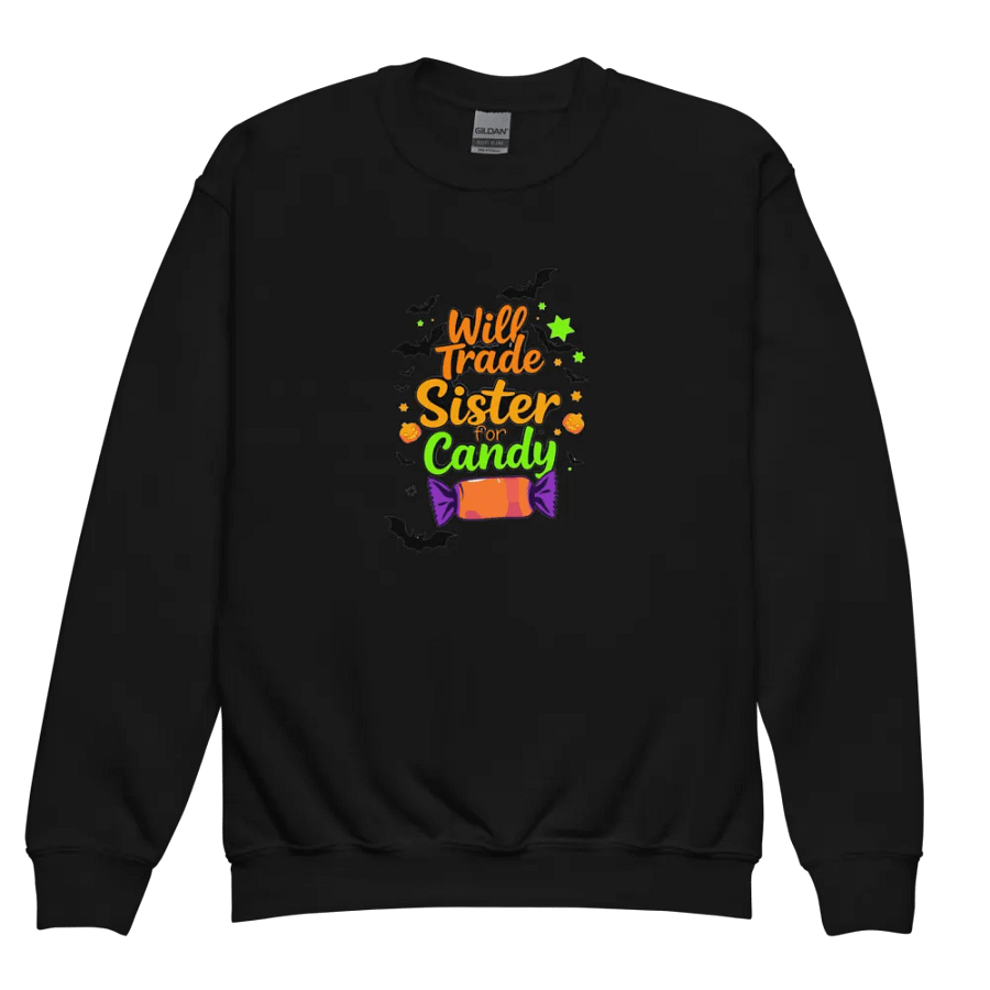 Will Trade Sister For Candy Youth Sweatshirt product image (2)
