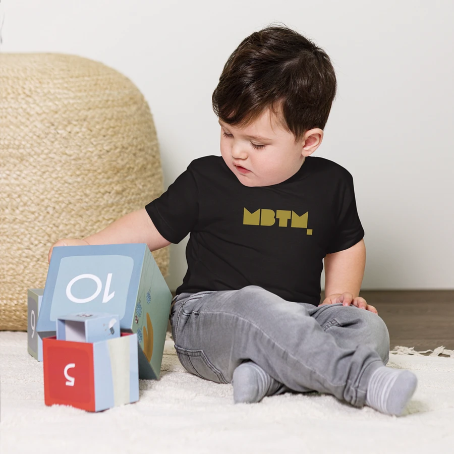 👶 Baby T-shirt with gold logo product image (8)