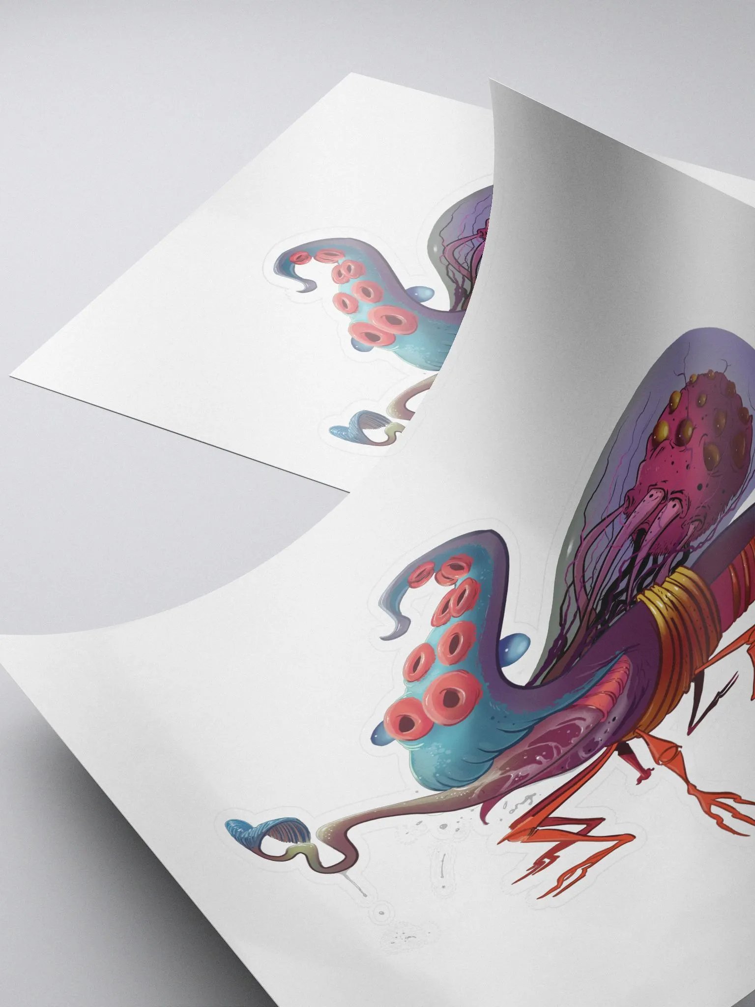 Tentacle Cricket Sticker product image (4)