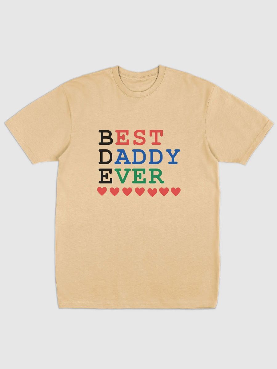 Best Daddy Ever Cotton Heritage Men's Premium Heavyweight Tee product image (11)