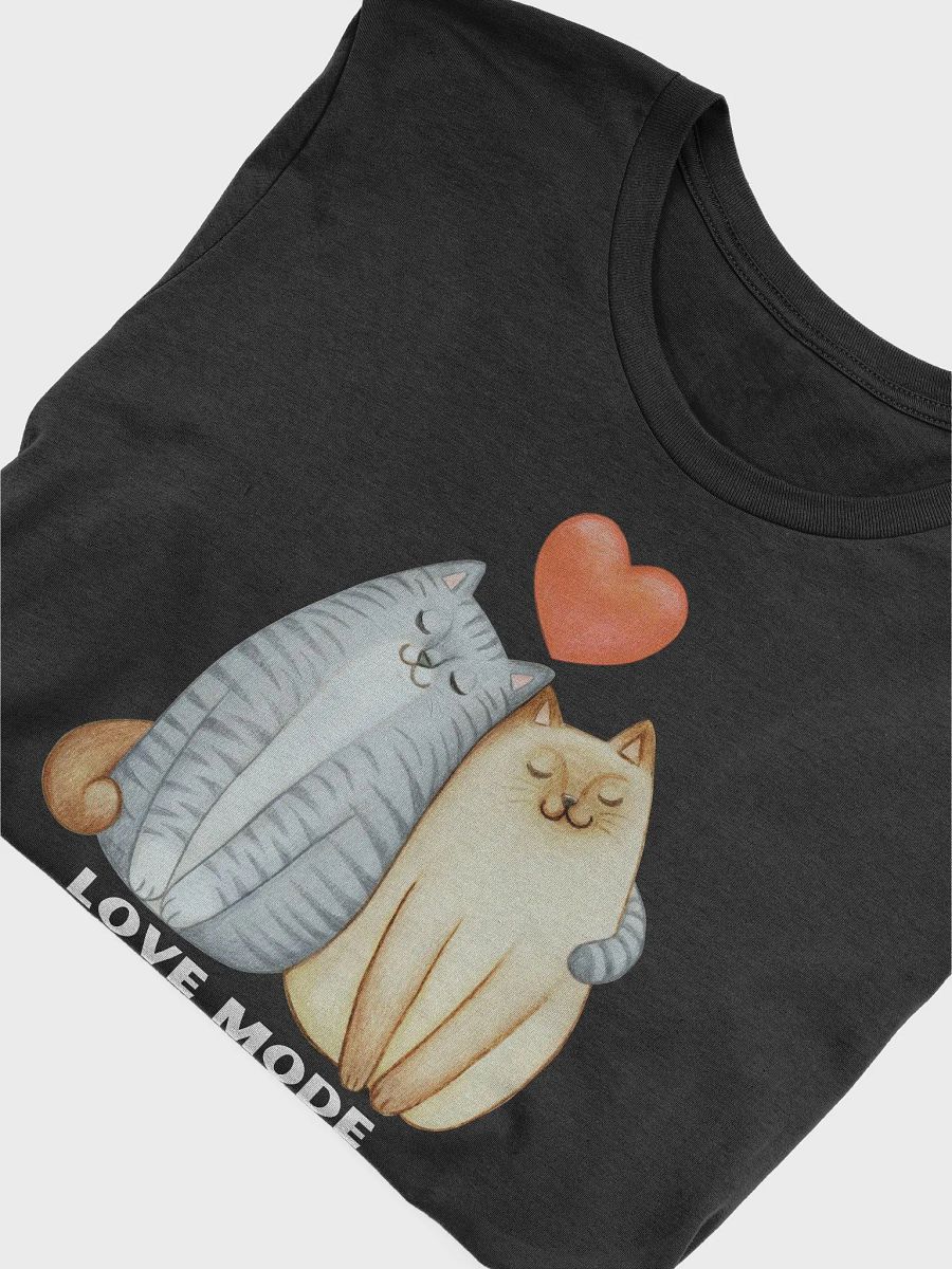 Love Mode On Cute Cats T-Shirt product image (4)