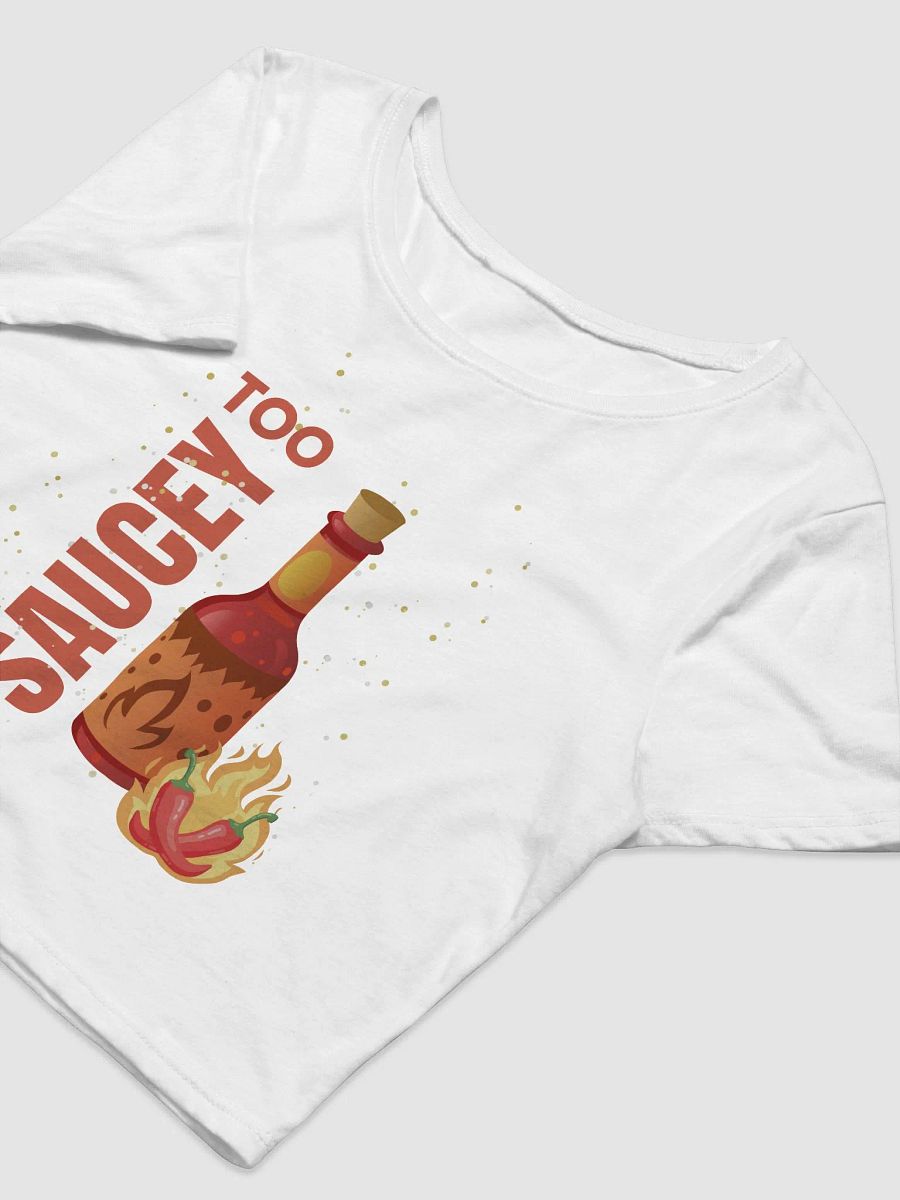 Women's Crop Too Saucey T-Shirt product image (27)