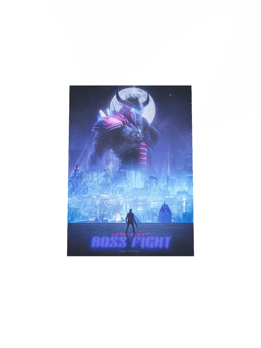 Late Night Boss Fight - Poster product image (4)