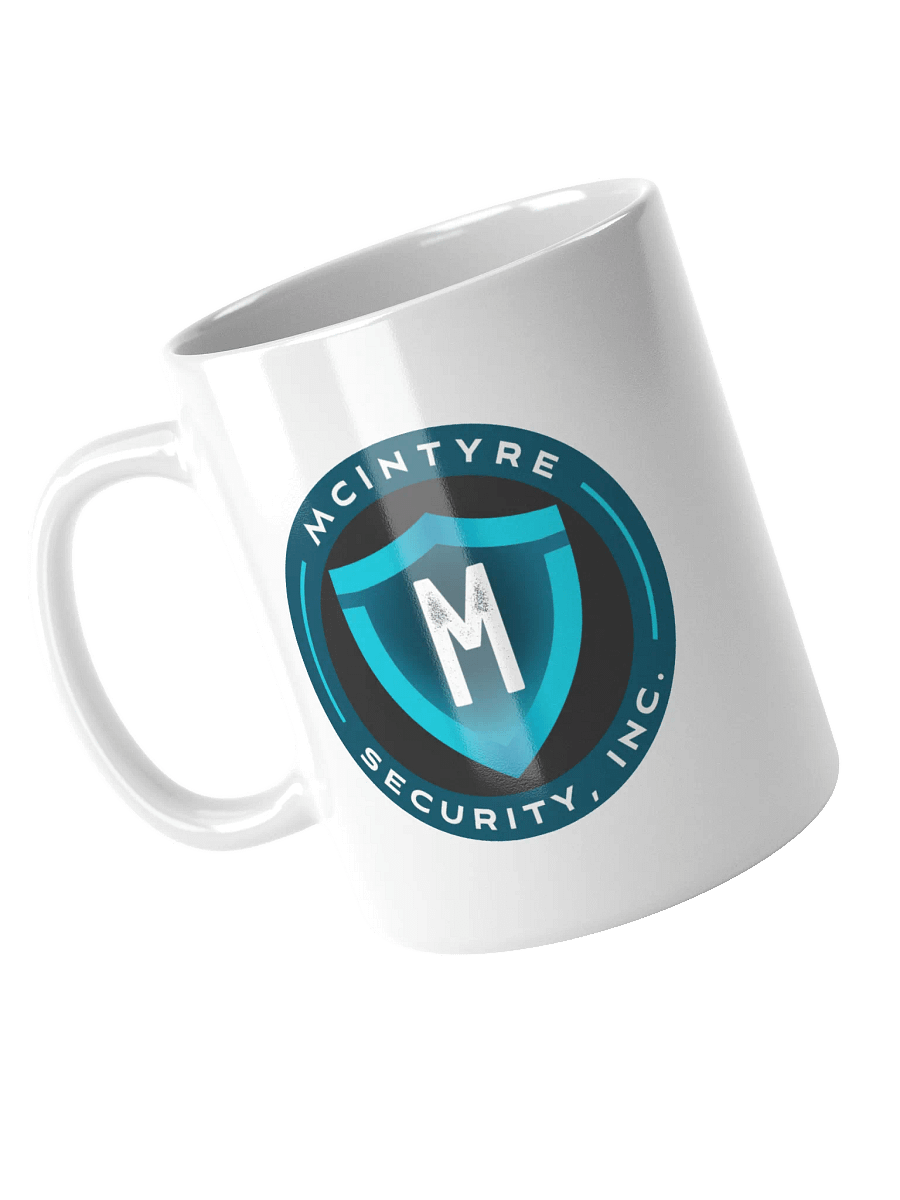 Coffee cup - McIntyre Security, Inc. logo product image (3)