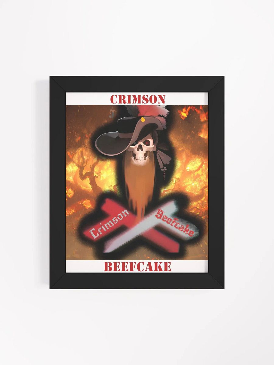 CrimsonFramedPoster (Rectangles) product image (20)