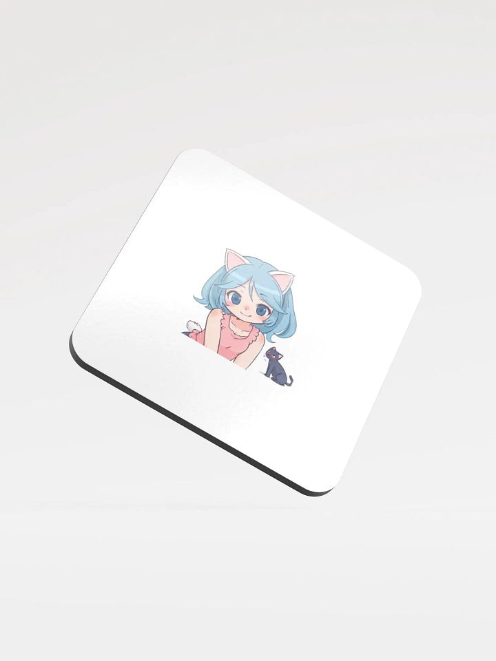 Feline Fantasy Glossed Cork Coaster product image (2)
