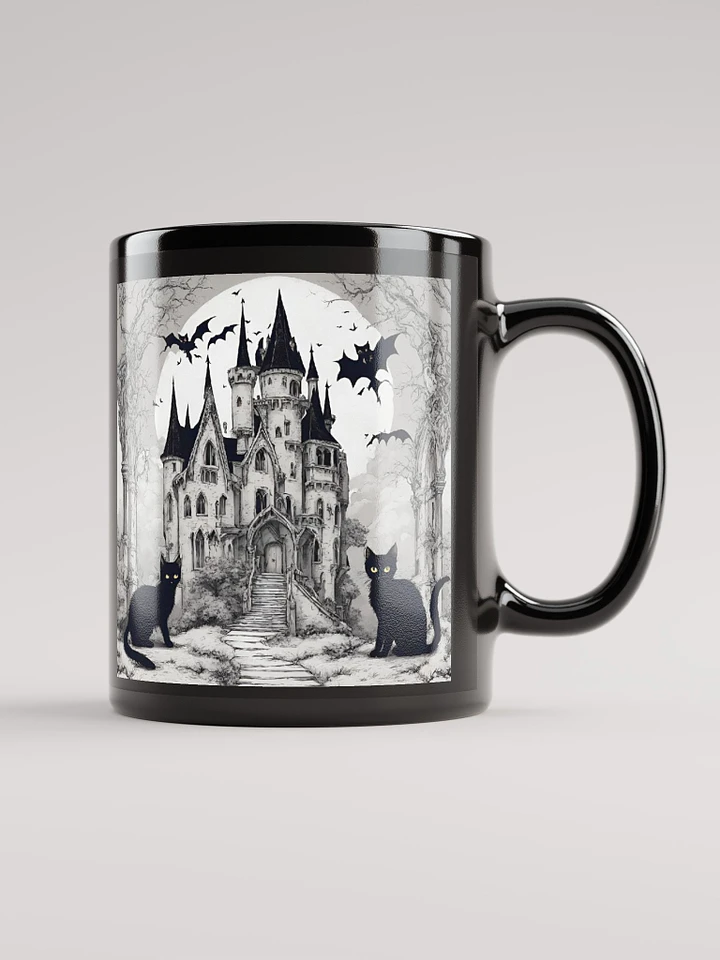 Cats and Vampire Castle Mug product image (1)