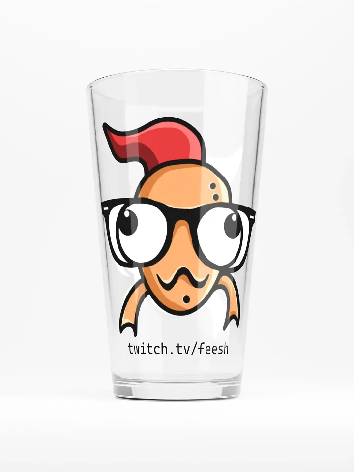 FEESH Logo Pint Glass product image (1)