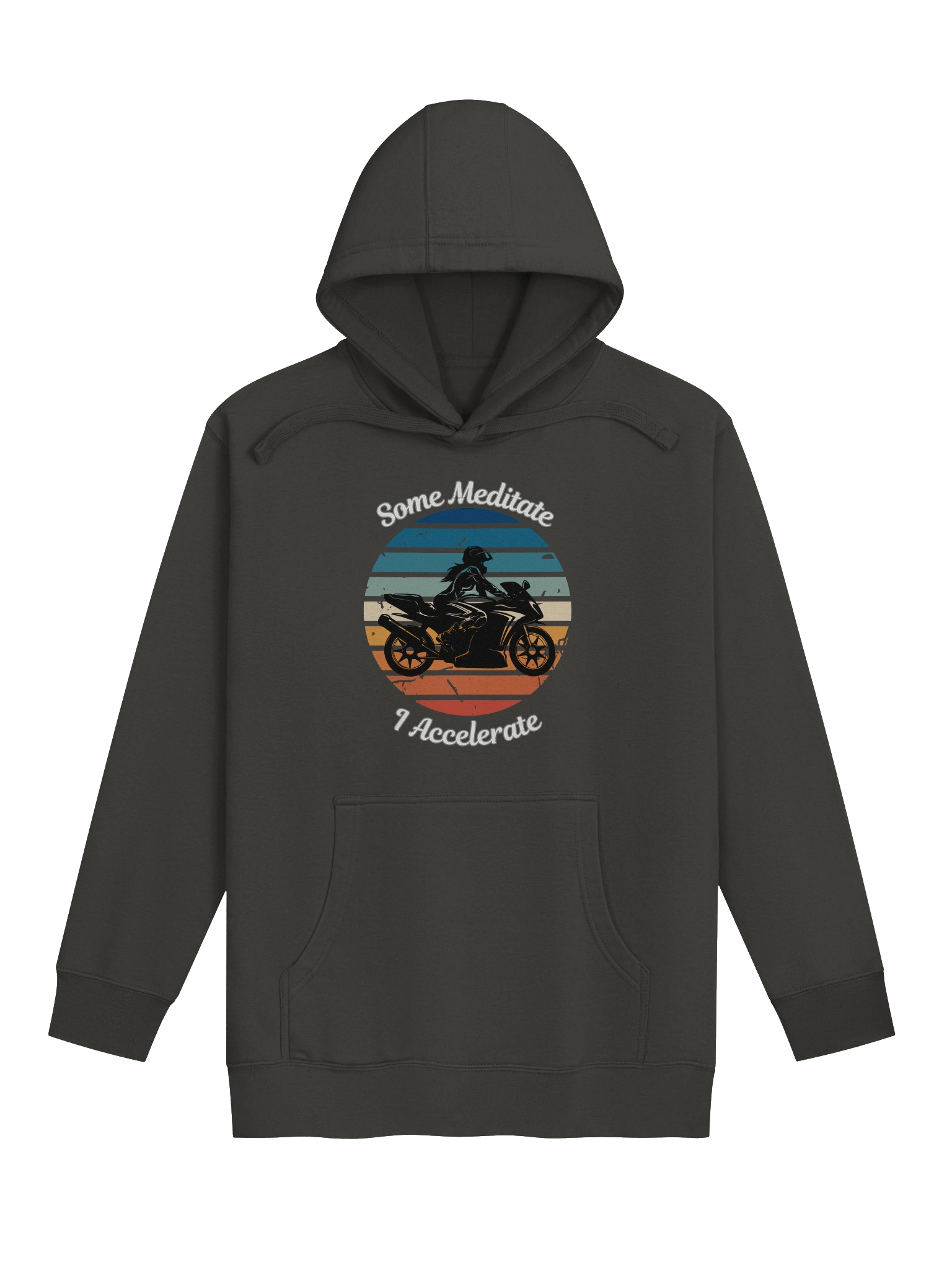 Some Meditate, I Accelerate Female Hoodie product image (1)